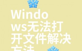 windows无法翻开此文件怎样处理,Windows无法翻开此文件怎样办？全面处理文件翻开问题