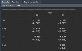 r言语summary,功用与用法详解