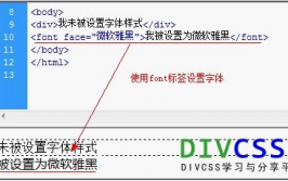 html更改字体,CSS 字体特点