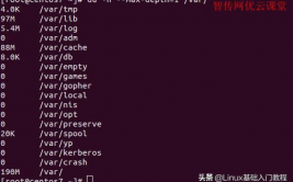 linux检查目录巨细,运用df指令检查目录巨细