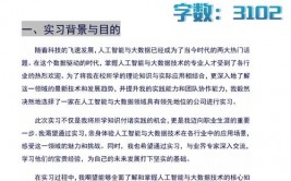 大数据实习,理论与实践的完美交融