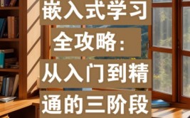 嵌入式学习办法,从入门到通晓