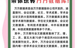 万方期刊数据库,学术资源检索的得力助手