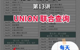 数据库union,什么是 UNION 查询？