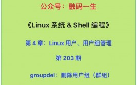 linux删去用户组,linux删去用户组和用户