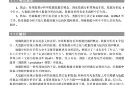 大数据剖析师考试科目,大数据剖析师考试科目概述