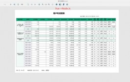 vue报表,vue报表东西
