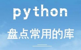 python常用库,开发者必备的利器